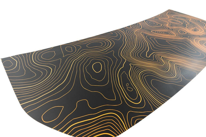 Stealth Topographic Map Hood Overlay (Printed Series) - 2021+ Bronco