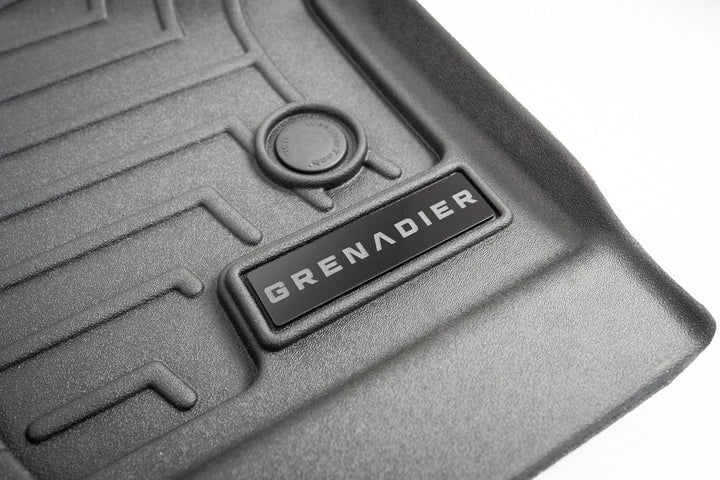 "Grenadier" Weathertech Floor Mat Logo (Etched Acrylic) - Universal