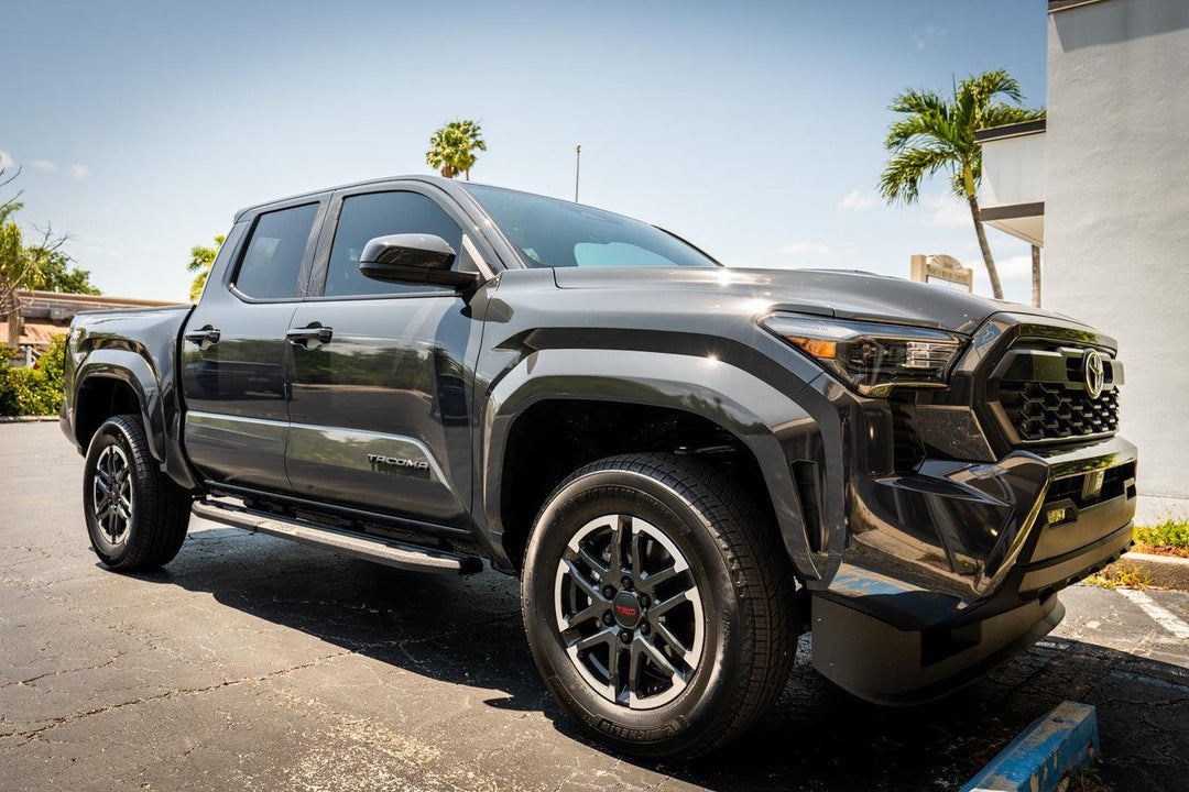 Topographic B Pillar Overlays - 2024+ Tacoma Double Cab / 2025+ 4Runner