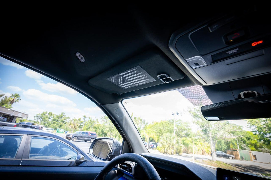 Sun Visor Airbag Label Overlays - 2025+ 4Runner