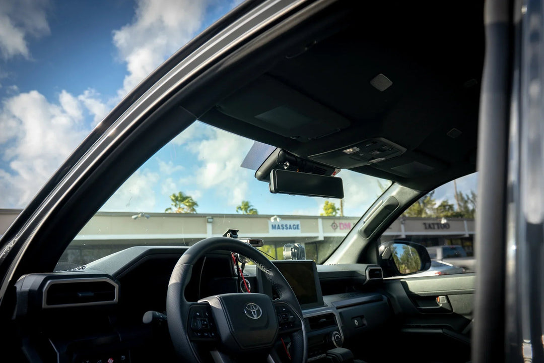 Sun Visor Airbag Label Overlays - 2025+ 4Runner