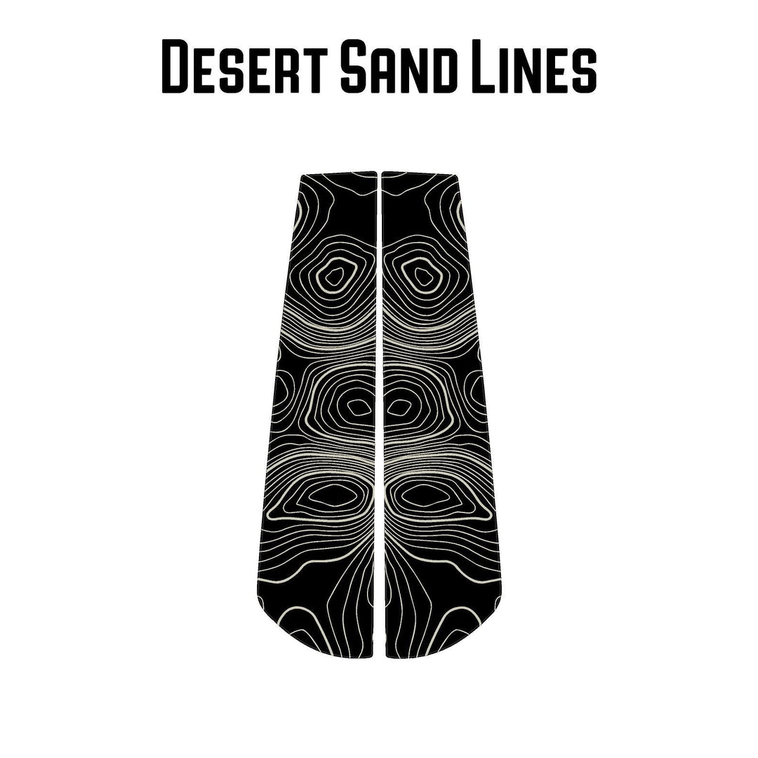 Topographic Sliding Rear Window Trim Overlays - 2025+ 4Runner