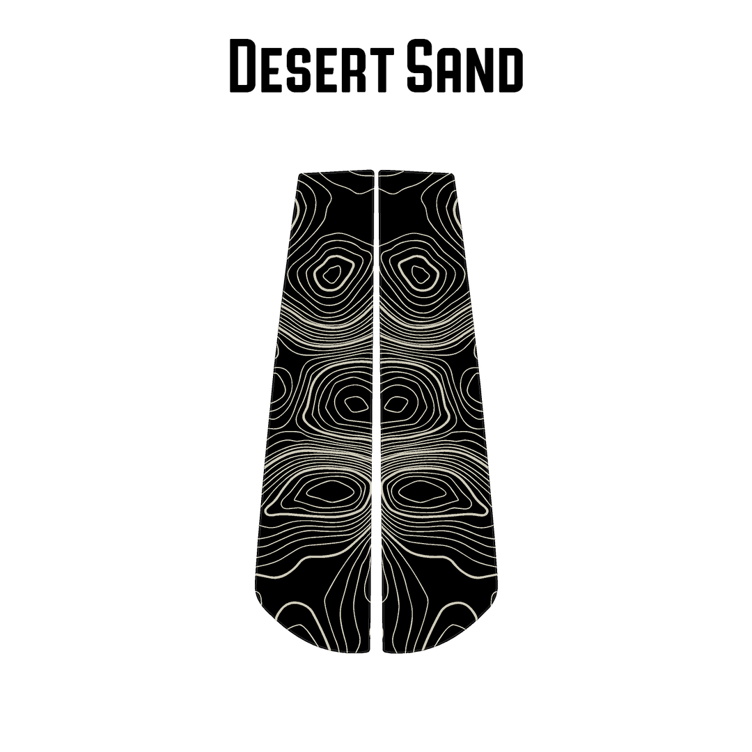 Topographic Sliding Rear Window Trim Overlays - 2025+ 4Runner