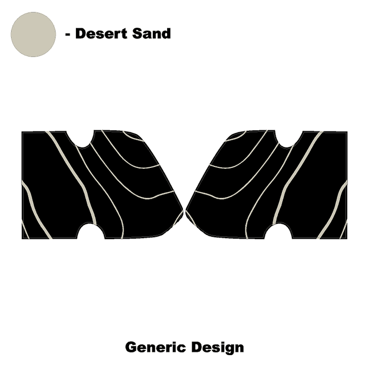 Interior Door Cup Protector Kit - 2021+ Bronco