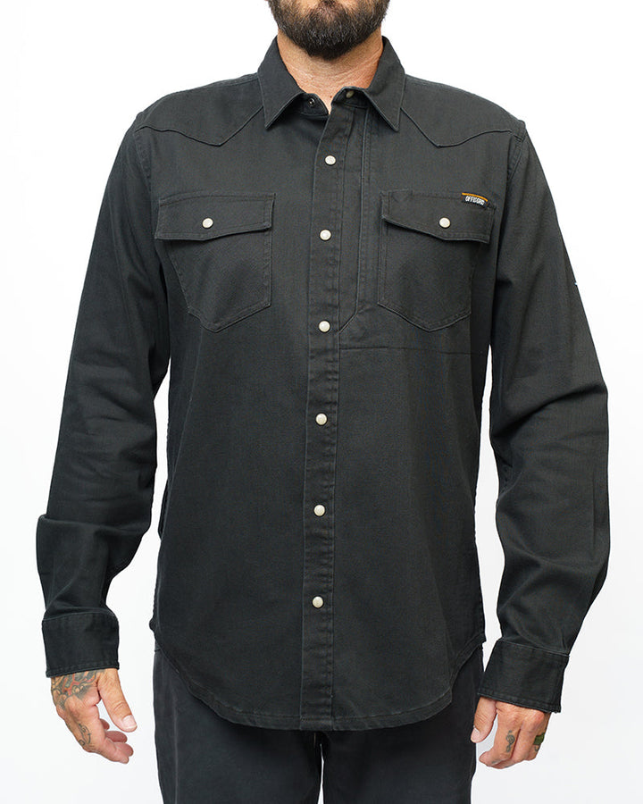 Earl Denim Shirt - Vintage Black