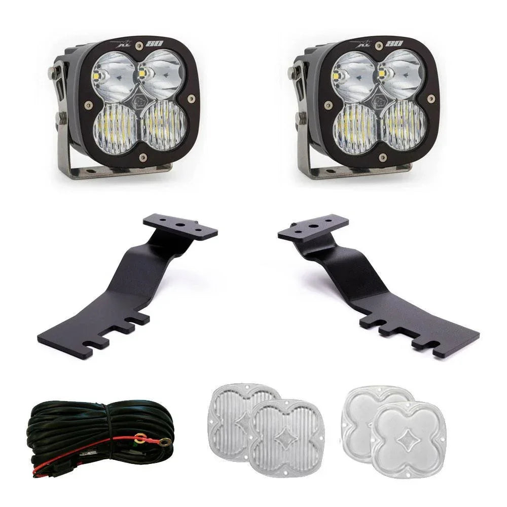 KC HiLiTES / Baja Designs A-Pillar Ditch Light Kit - 2024+ Land Cruiser