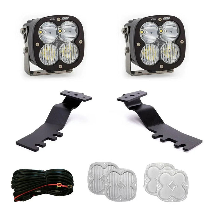 KC HiLiTES / Baja Designs A-Pillar Ditch Light Kit - 2024+ Land Cruiser