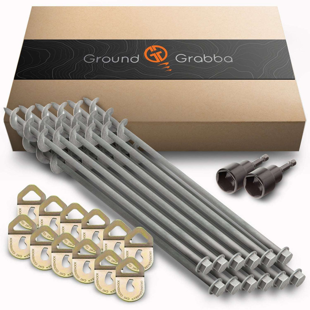 GroundGrabba Pro II Closed Hook Kits