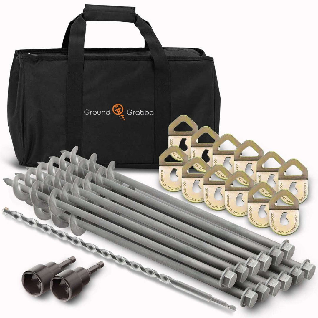 GroundGrabba Pro I Closed Hook Kits