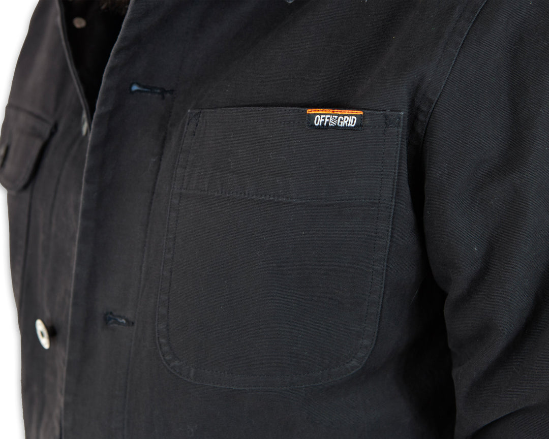 Heston Chore Coat - Black