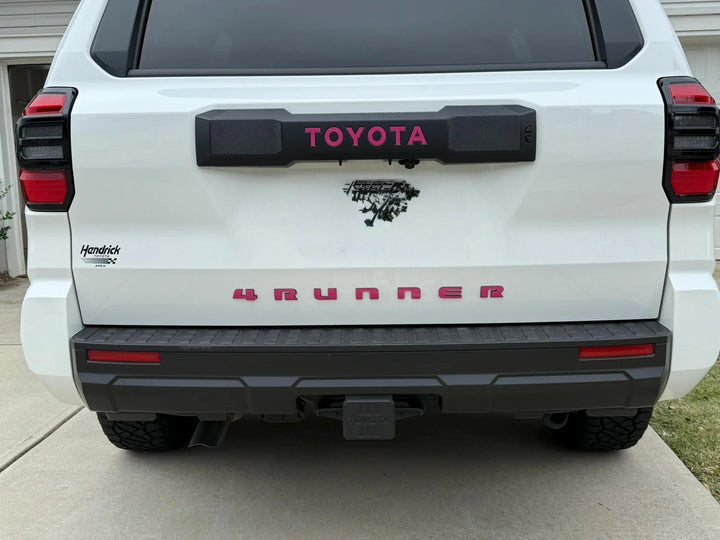 4RUNNER Rear Hatch Liftgate Emblem Overlays - 2025+ 4Runner