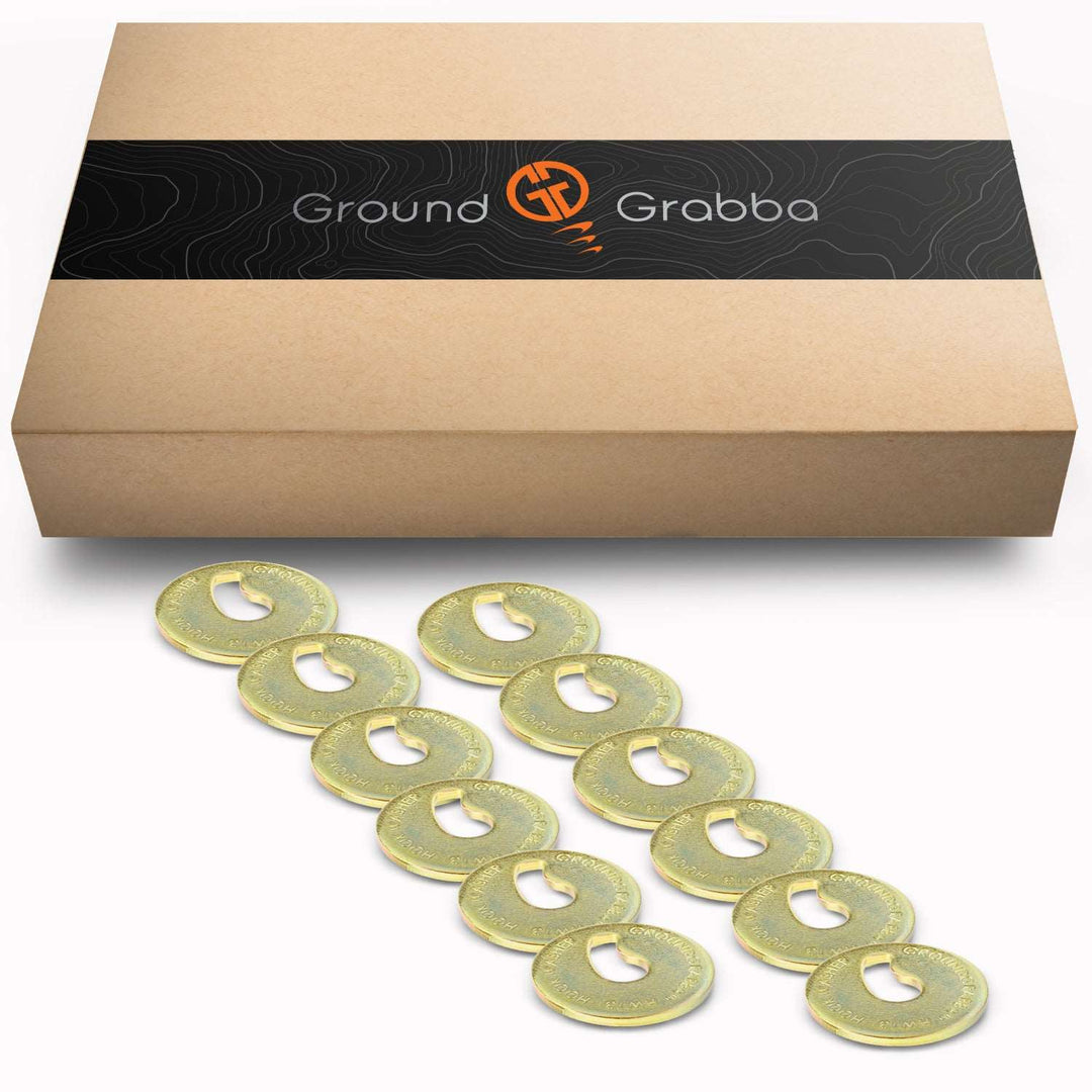 GroundGrabba Tear Drop HookWasher 6 and 12 Pack
