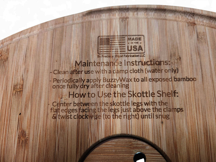 Skottle Shelf and Table Top Kit