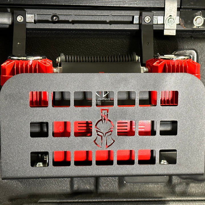 Thor's Lightning Refuge MOLLE Portable Air Compressor Mount for Jeep Gladiator JT 2020-Present