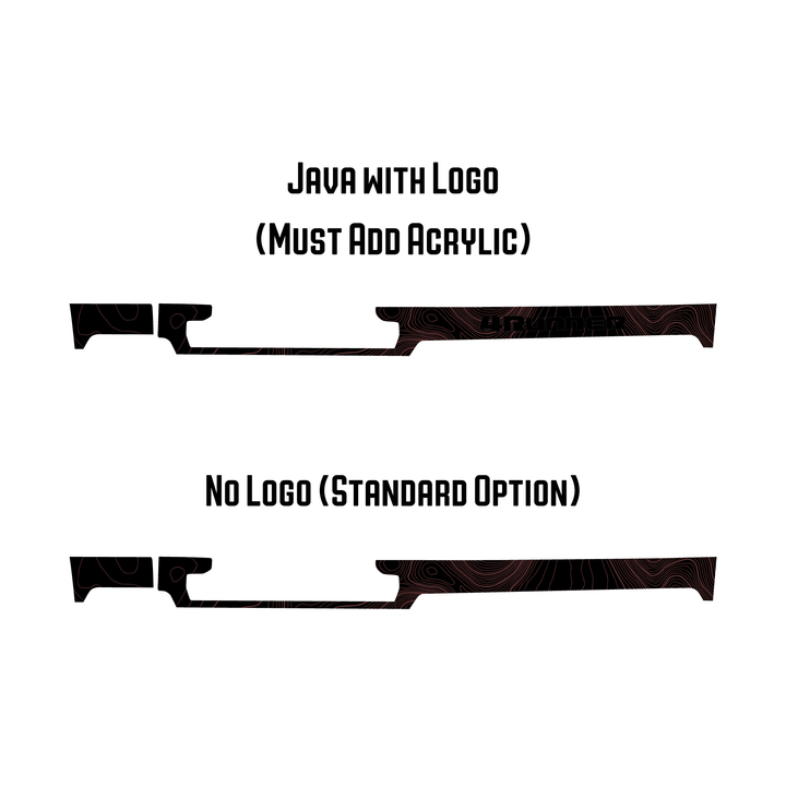 Full Width Topographic Dash Wrap - 2025+ 4Runner