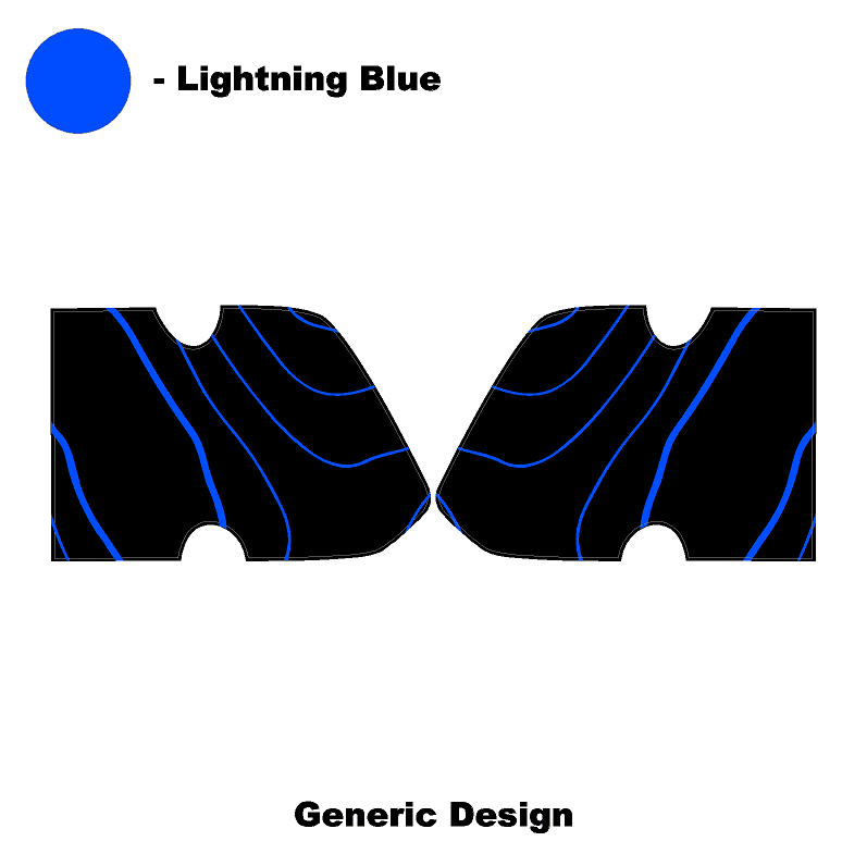 Interior Door Cup Protector Kit - 2021+ Bronco