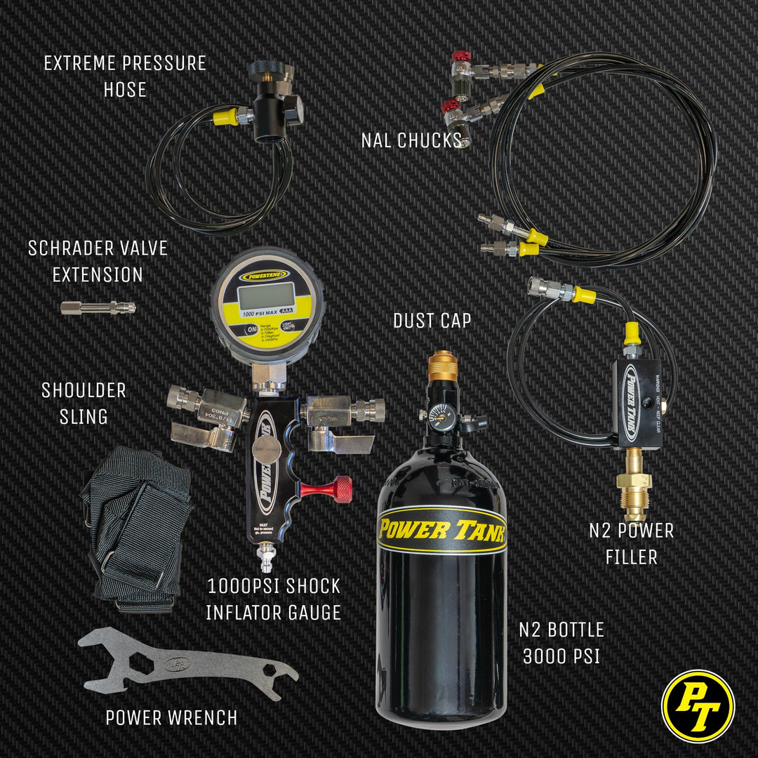 ORI Shock Boss V2 - 800 psi Dual Fill Strut Inflator - Portable Nitrogen Shock Tuning Kit