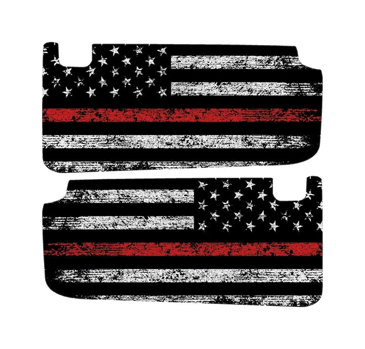 Freedom Series Sun Visor Overlays (Printed Series) - 2024+ Ranger Raptor (with Homelink)