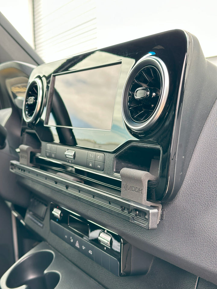 No-Drill - Mercedes Sprinter Phone & GPS Dash Mount – NAVIDOK Overlander by TERRAX