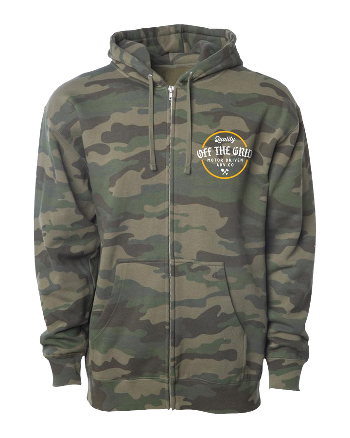 Old Fashioned Zip Hoodie