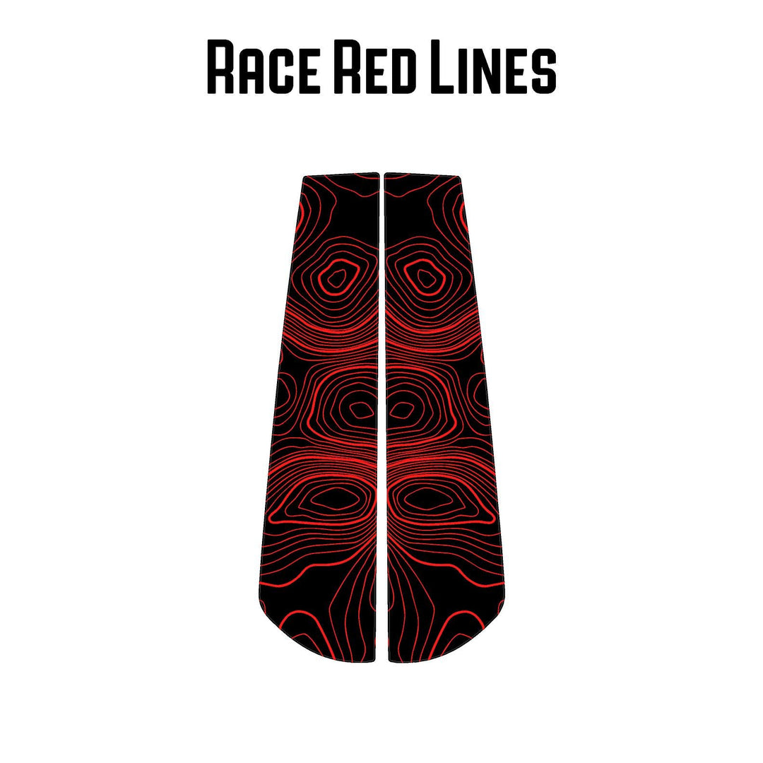 Topographic Sliding Rear Window Trim Overlays - 2025+ 4Runner