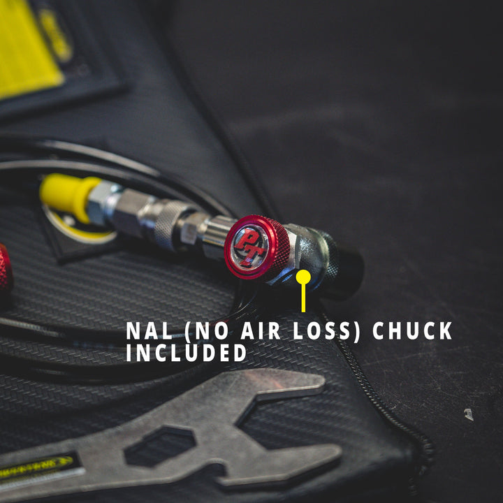 Shock Inflator with Gauge Tool