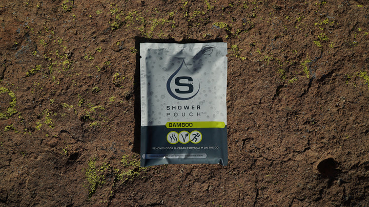 20-pack Shower Pouch XL (2' x 1') Body Wipes