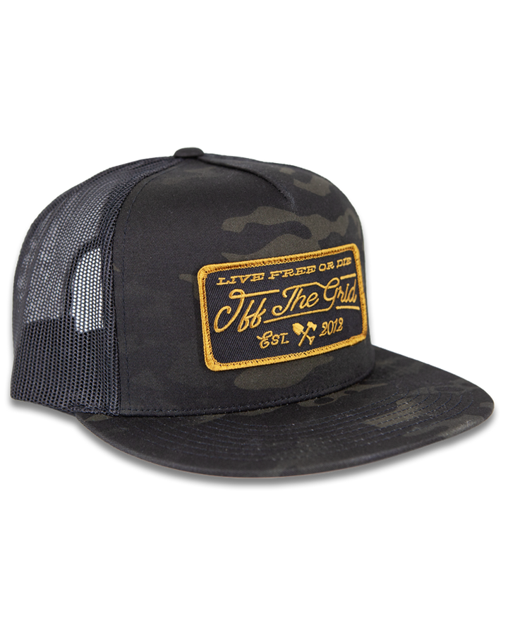 Stamped Snapback Hat