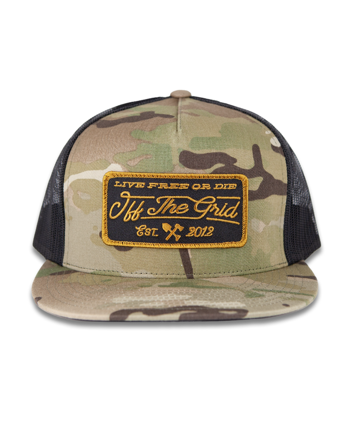 Stamped Snapback Hat
