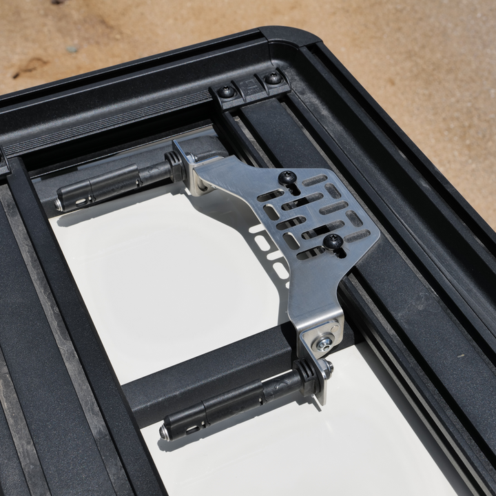 Overland Kitted Stealth Folding MAXTRAX® Roof Rack Mount