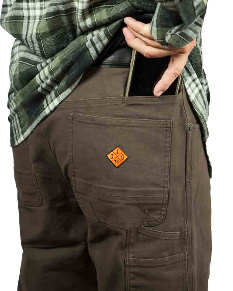 Trailblazer Taper Fit Pants - DK BRN