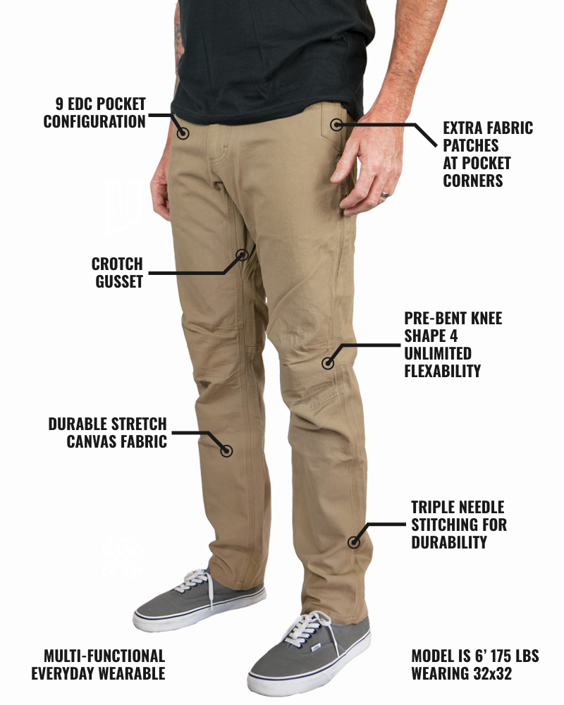 Trailblazer Taper Fit Pants - Coyote