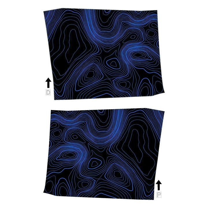 Topographic Seatbelt Panel Protection - 2024+ Tacoma / 2025+ 4Runner