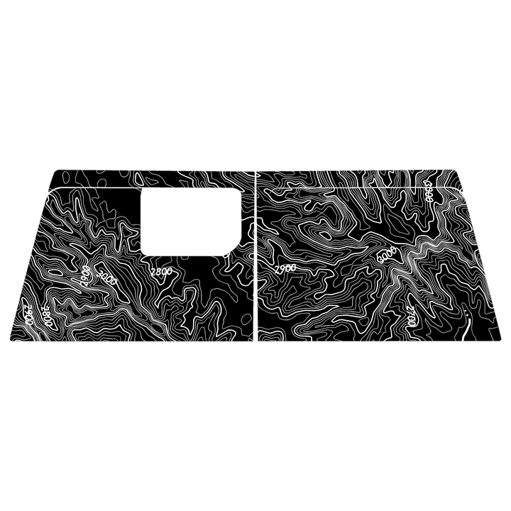 Topo Cargo Area Overlay Kit Part 1 (Printed Series) - 2021+ Bronco 4 Door