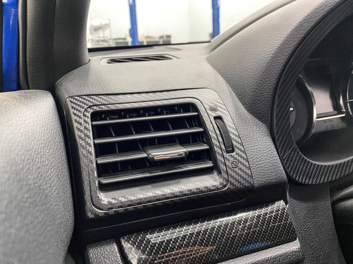AC Vent 3D Carbon Blackout Overlays - 2015-2021 WRX / STI / 2014-2018 Forester / 2013-2017 Crosstrek