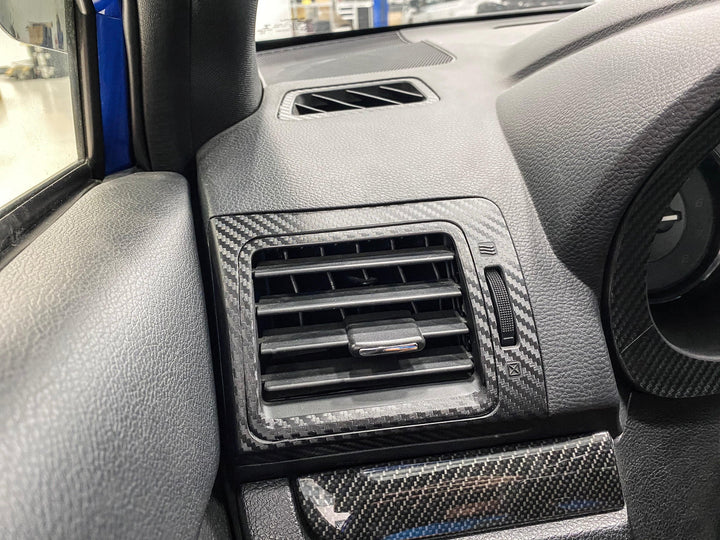 AC Vent 3D Carbon Blackout Overlays - 2015-2021 WRX / STI / 2014-2018 Forester / 2013-2017 Crosstrek