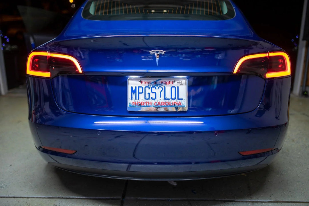 Aftermarket Taillight Overlays - 2017-2023 Tesla Model 3 / Model Y