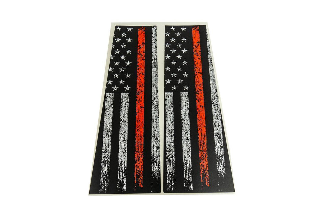 American Flag B Pillar Overlays - 2024+ Ranger