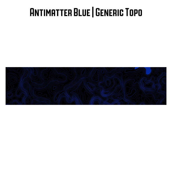 Topographic Map Premium Print Vinyl Rolls (3' or 6') - Matte Finish