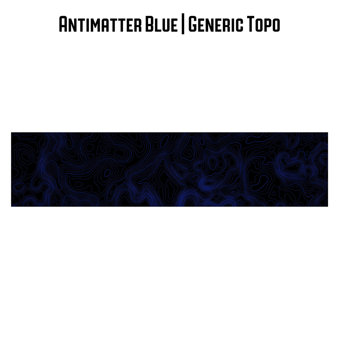 Topographic Map Premium Print Vinyl Rolls (3' or 6') - Matte Finish