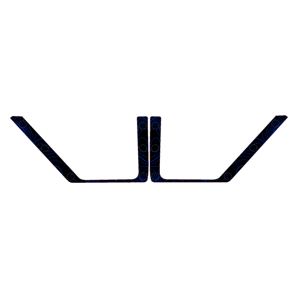 Topo Rear Door Net Trim Overlay Kit (Printed Series) - 2021+ Bronco