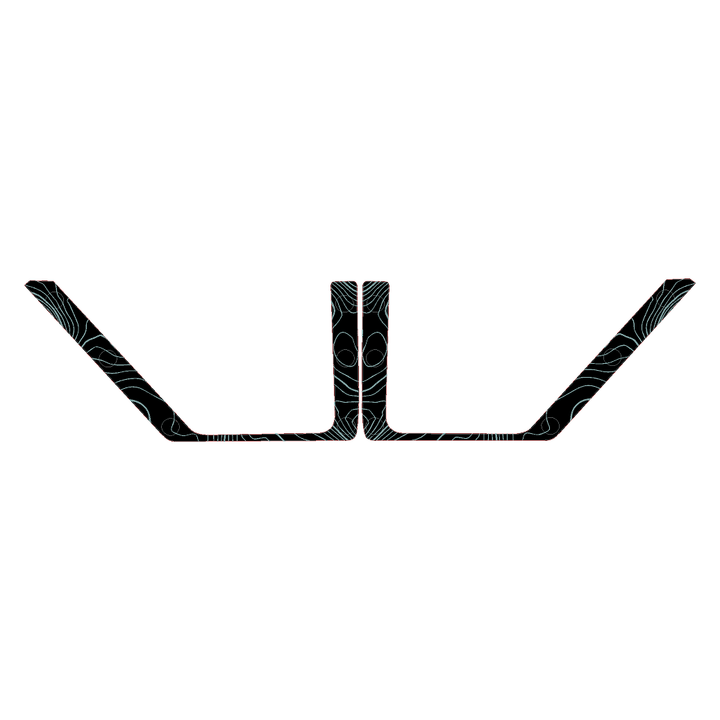 Topo Rear Door Net Trim Overlay Kit (Printed Series) - 2021+ Bronco