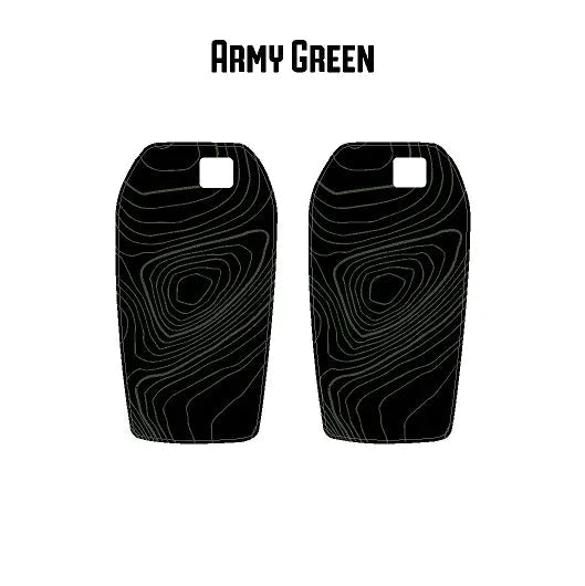 Topographic Key Fob Overlays - 2024+ Tacoma / 2025+ 4Runner