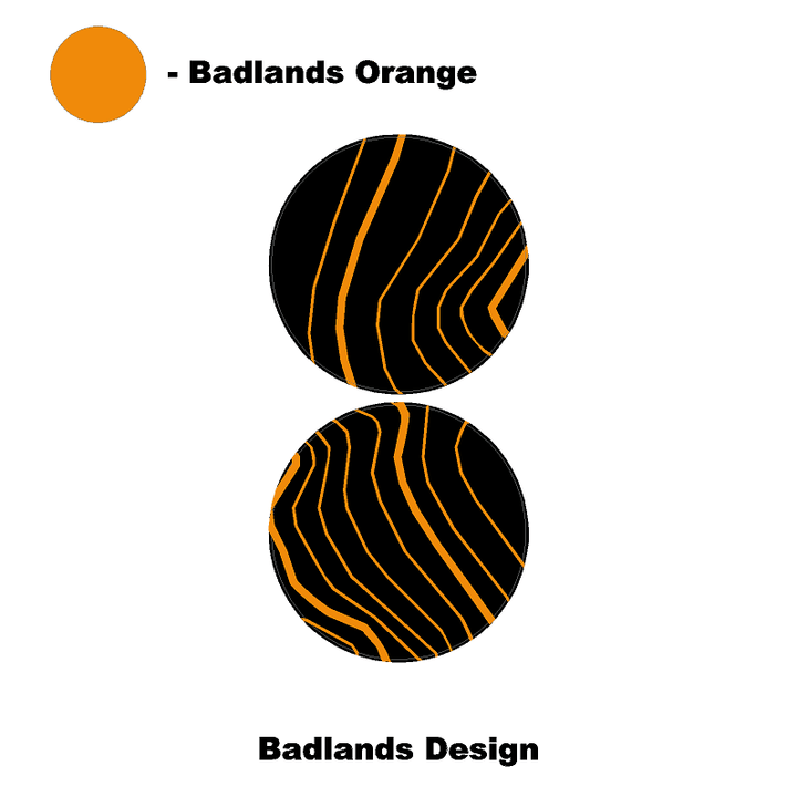 1966 Topographic Shifter Plate (Printed Series + Acrylic) - 2021+ Bronco