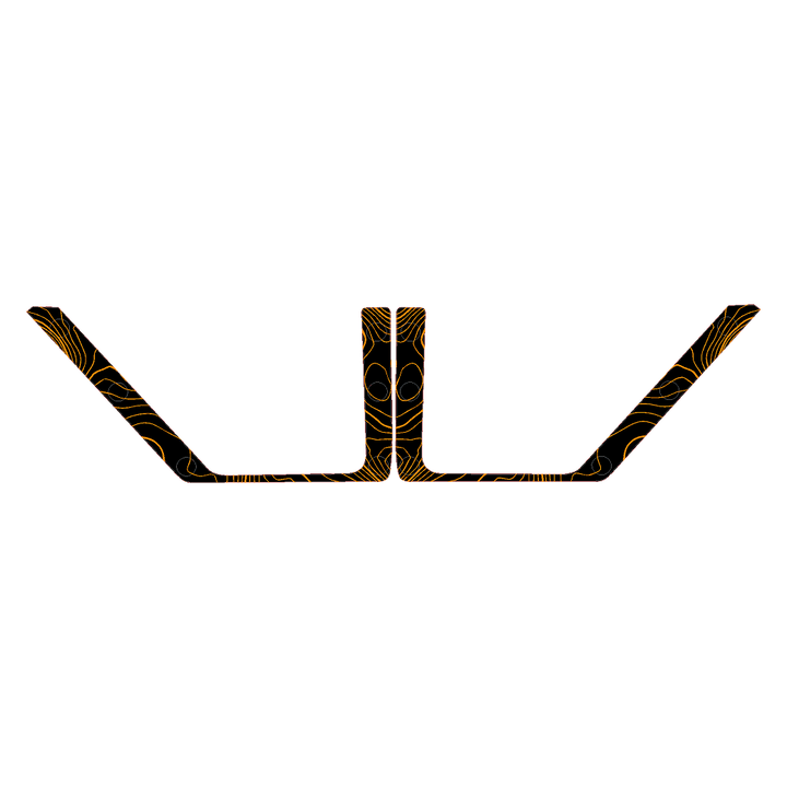 Topo Front Door Net Trim Overlay Kit (Printed Series) - 2021+ Bronco