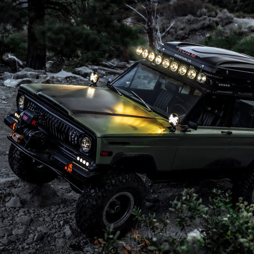 6" SLIMLITE LED - 2-LIGHT SYSTEM - 50W SPOT BEAM