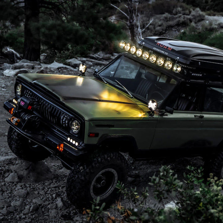 6" SLIMLITE LED - 2-LIGHT SYSTEM - 50W SPOT BEAM