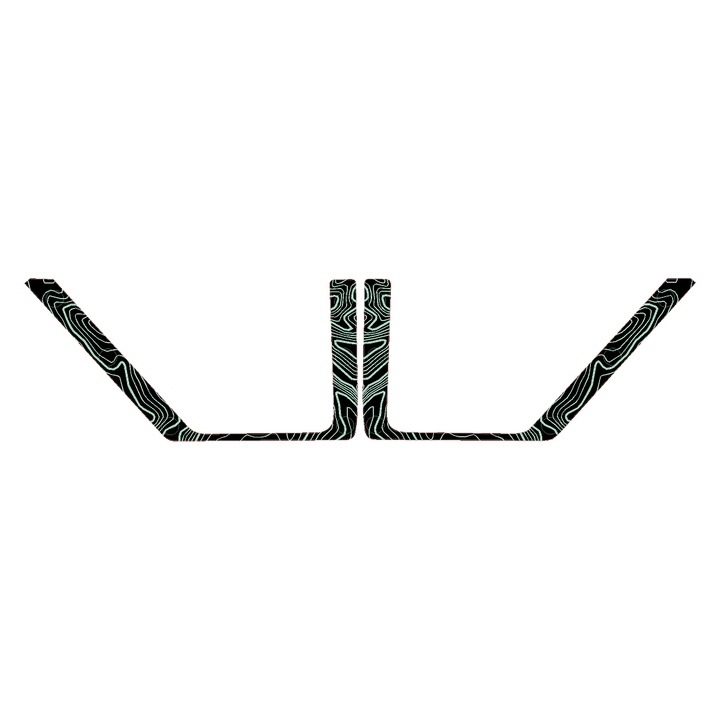 Topo Rear Door Net Trim Overlay Kit (Printed Series) - 2021+ Bronco