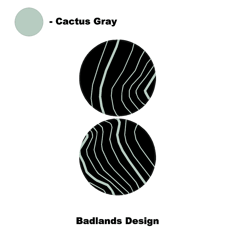 Topo Cup Holder Inserts (Printed Series + Acrylic) - 2021+ Bronco