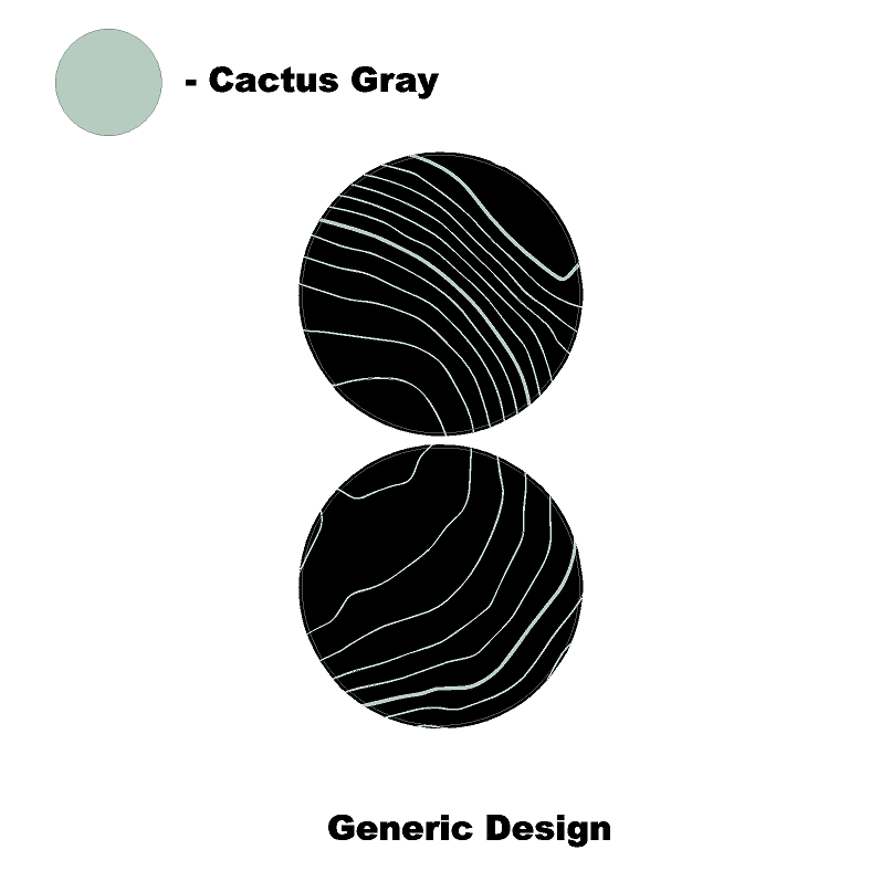 Topo Cup Holder Inserts (Printed Series + Acrylic) - 2021+ Bronco